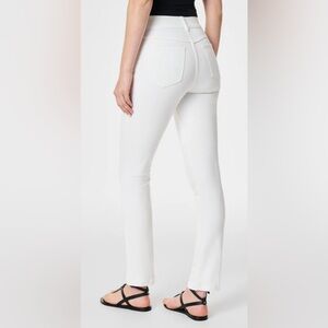 Spanx White Pull On Straight Leg Jeans Size 1X 16 18